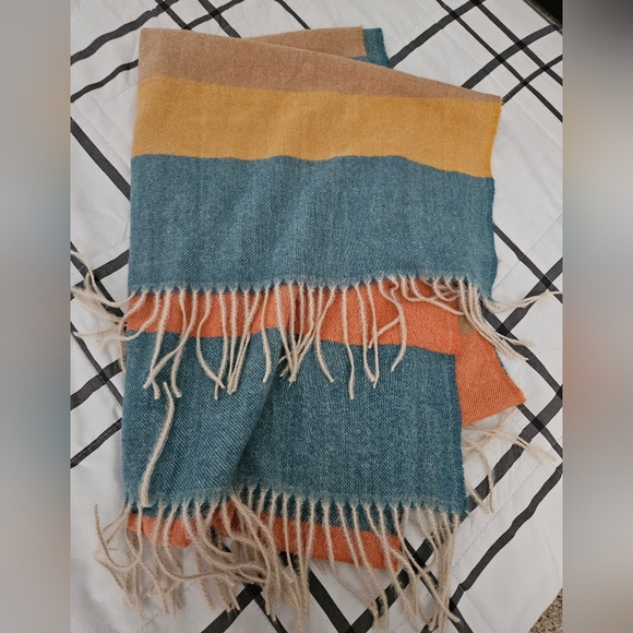 Colorful Striped Scarf - Picture 2 of 4